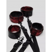 Изысканный набор фиксаций на кровати Reversible Under Mattress Restraint Set - Fifty Shades of Grey - купить с доставкой в Бердске