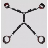 Изысканный набор фиксаций на кровати Reversible Under Mattress Restraint Set - Fifty Shades of Grey - купить с доставкой в Бердске