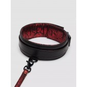 Стильный ошейник с поводком Reversible Faux Leather Collar and Lead - Fifty Shades of Grey - купить с доставкой в Бердске