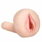 Мастурбатор-вагина с вибрацией REALSTUFF YOUNG   TIGHT - Dream Toys - в Бердске купить с доставкой