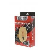 Мастурбатор-вагина с вибрацией и выносным пультом управления REALSTUFF SMOOTH   BALD - Dream Toys - в Бердске купить с доставкой