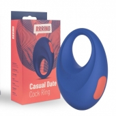 Синее эрекционное кольцо RRRING Casual Date Cock Ring - FeelzToys - в Бердске купить с доставкой