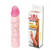 Удлиняющая насадка на пенис Deep Love - 21,5 см. - Baile - в Бердске купить с доставкой