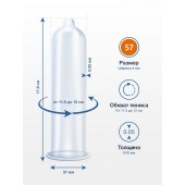 Презервативы MY.SIZE размер 57 - 10 шт. - My.Size - купить с доставкой в Бердске