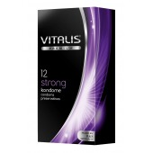 Презервативы с утолщённой стенкой VITALIS PREMIUM strong - 12 шт. - Vitalis - купить с доставкой в Бердске