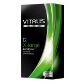Презервативы увеличенного размера VITALIS PREMIUM x-large - 12 шт. - Vitalis - купить с доставкой в Бердске