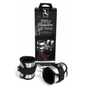 Серо-черные наручники Totally His - Fifty Shades of Grey - купить с доставкой в Бердске