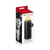 Черная низкотемпературная свеча для ваксплея - Fetish Tentation - купить с доставкой в Бердске