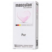 Супертонкие презервативы Masculan Pur - 10 шт. - Masculan - купить с доставкой в Бердске