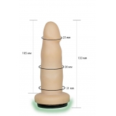 Телесная насадка Harness - 13,3 см. - LOVETOY (А-Полимер) - купить с доставкой в Бердске