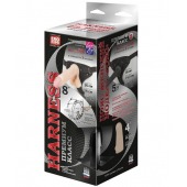 Женский пояс-трусики c 2 насадками и вагинальной пробкой WOMAN LONG - LOVETOY (А-Полимер) - купить с доставкой в Бердске