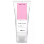 Смазка на водной основе Mixgliss Sweet с ароматом бабл-гам - 70 мл. - Mixgliss - купить с доставкой в Бердске