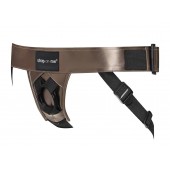 Бронзовый пояс для насадок Curious Harness - Strap-on-me - купить с доставкой в Бердске