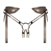 Бронзовый пояс для насадок Desirous Harness - Strap-on-me - купить с доставкой в Бердске