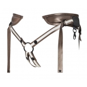 Бронзовый пояс для насадок Desirous Harness - Strap-on-me - купить с доставкой в Бердске