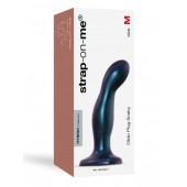 Темно-синяя насадка Strap-On-Me Dildo Plug Snaky size M - Strap-on-me - купить с доставкой в Бердске
