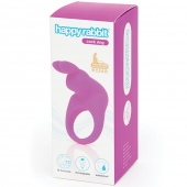 Фиолетовое эрекционное виброкольцо Happy Rabbit Rechargeable Rabbit Cock Ring - Happy Rabbit - в Бердске купить с доставкой