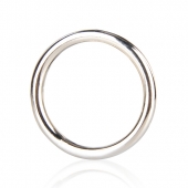Стальное эрекционное кольцо STEEL COCK RING - 4.5 см. - BlueLine - в Бердске купить с доставкой