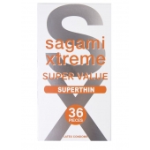 Ультратонкие презервативы Sagami Xtreme Superthin - 36 шт. - Sagami - купить с доставкой в Бердске