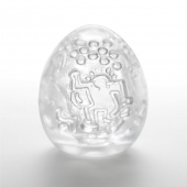Мастурбатор-яйцо Keith Haring EGG DANCE - Tenga - в Бердске купить с доставкой