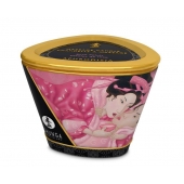 Массажная свеча Rose Petals с ароматом розы - 170 мл. - Shunga - купить с доставкой в Бердске