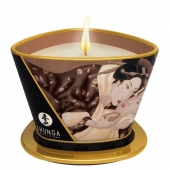 Массажная свеча Intoxicatin Chocolate с ароматом шоколада - 170 мл. - Shunga - купить с доставкой в Бердске