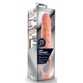 Телесная насадка на пенис 9 Inch Cock Sheath Extender - 22,2 см. - Blush Novelties - в Бердске купить с доставкой