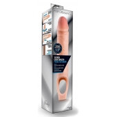 Телесная насадка на пенис 10 Inch Cock Sheath Extender - 25 см. - Blush Novelties - в Бердске купить с доставкой