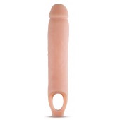 Телесная насадка на пенис 11.5 Inch Cock Sheath Penis Extender - 29,2 см. - Blush Novelties - в Бердске купить с доставкой