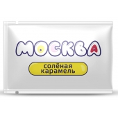 Универсальная смазка с ароматом солёной карамели  Москва Вкусная  - 10 мл. - Москва - купить с доставкой в Бердске