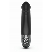 Черный вибратор с электростимуляцией Real Deal Neal - 16,5 см. - MyStim - купить с доставкой в Бердске