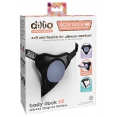 Черные трусики для страпона Body Dock SE на регулируемых ремнях - Pipedream - купить с доставкой в Бердске