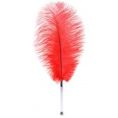 Красное страусовое пёрышко - ToyFa - купить с доставкой в Бердске