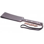 Гладкий мягкий удлиненный пэддл с заклепками - 32 см. - Crazy Handmade - купить с доставкой в Бердске