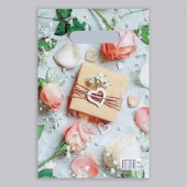 Полиэтиленовый пакет  Подарочек  с вырубной усиленной ручкой - 20 х 30 см. - Сима-Ленд - купить с доставкой в Бердске