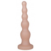 Телесная анальная ёлочка - 17,5 см. - LOVETOY (А-Полимер)