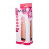 Телесный вибратор ART-Style №6 с реалистичным рельефом - 20 см. - Art-Style