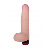 Реалистичный вибратор из материала неоскин - 18,2 см. - LOVETOY (А-Полимер)
