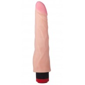 Реалистичный вибромассажёр из неоскин - 20 см. - LOVETOY (А-Полимер)