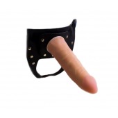 Страпон Харнесс из трусиков и насадки-фаллоса - 17,5 см. - LOVETOY (А-Полимер) - купить с доставкой в Бердске
