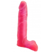 Розовая насадка-фаллос для трусиков Harness - 16,5 см. - LOVETOY (А-Полимер) - купить с доставкой в Бердске