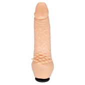 Телесная насадка-фаллос с шипами для массажа клитора - 17,8 см. - LOVETOY (А-Полимер) - купить с доставкой в Бердске