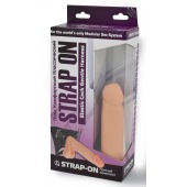 Приятный на ощупь фаллоимитатор на поясе Харнесс - 16,5 см. - LOVETOY (А-Полимер) - купить с доставкой в Бердске