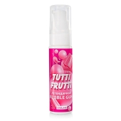 Интимный гель на водной основе Tutti-Frutti Bubble Gum - 30 гр. - Биоритм - купить с доставкой в Бердске