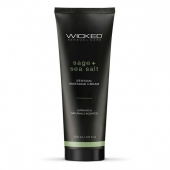 Массажный легкий крем WICKED Sage plus Sea Salt - 120 мл. - Wicked - купить с доставкой в Бердске