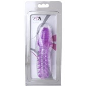 Фиолетовая насадка, удлиняющая половой член - 13,5 см. - Toyfa Basic - в Бердске купить с доставкой