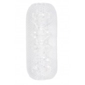 Прозрачный текстурированный мастурбатор Palm Stroker No.4 - Chisa - в Бердске купить с доставкой