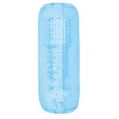 Голубой текстурированный мастурбатор Palm Stroker No.5 - Chisa - в Бердске купить с доставкой