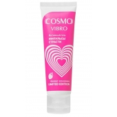 Возбуждающий гель на водно-силиконовой основе Cosmo Vibro с ароматом земляники - 50 гр. - Биоритм - купить с доставкой в Бердске