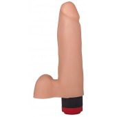 Реалистичный фаллоимитатор с вибрацией - 16,6 см. - LOVETOY (А-Полимер)